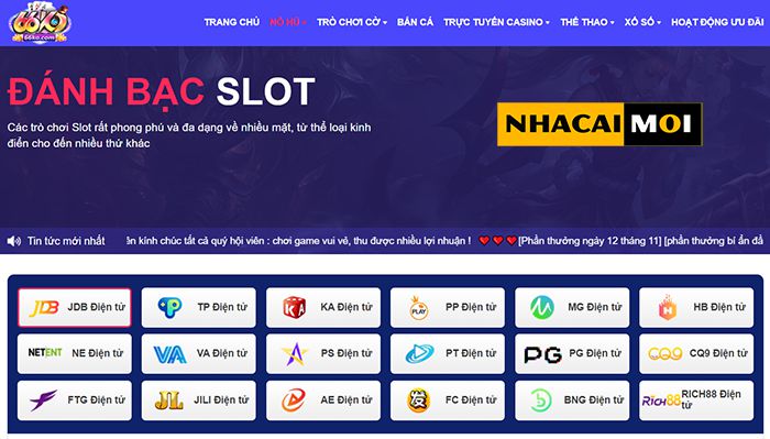 Game casino truc tuyen